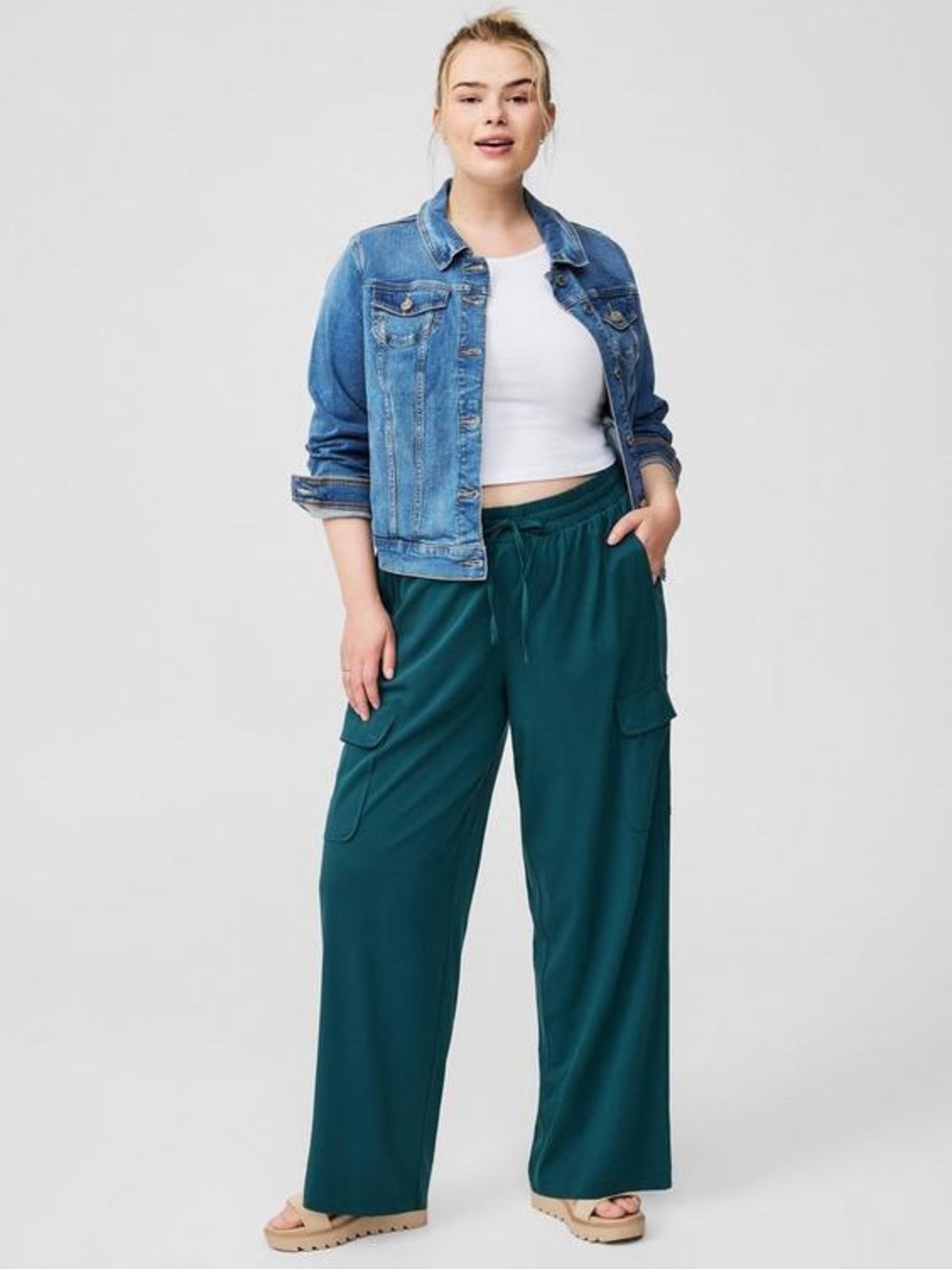 Torrid Wide-Leg Cargo Pants